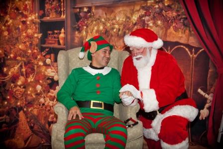 Santa and Elf